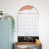Calendrier mensuel mural magnétique - Le familial