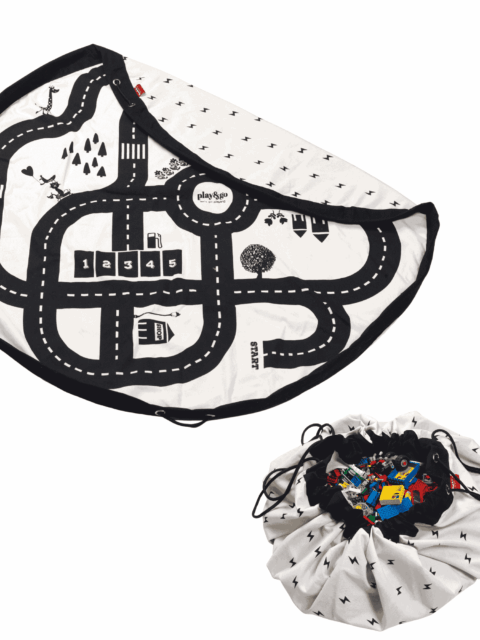 Tapis de jeu & sac à jouets - Roadmap/thunderbolt