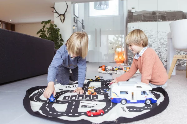 Tapis de jeu & sac à jouets - Roadmap/thunderbolt