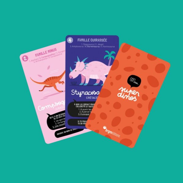Jeu des 7 familles - Super dinos
