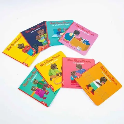Coffret Petit Ours Brun - Ma maison à histoires