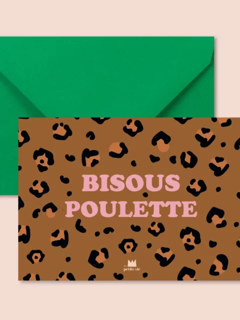 1a725da799244ac82f60f931e57c84ddff5ae92e016b0c43647020a55ecf9f33 Carte - Bisous poulette