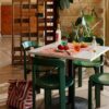 Sac cabas - Elisabeth - Greige & tomato