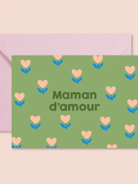 c302e32ab5d6de5de2dbea5fc1778bd885d6ca37cff2797655ffcf64025b7989 Carte - Maman d'amour