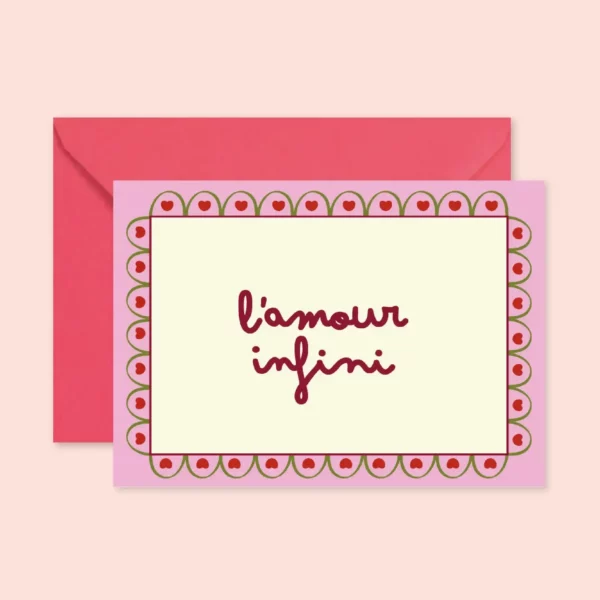 Carte - L'amour infini
