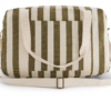 raphael stripes olive greige 1 Sac à langer ou week-end - Raphaël - Rayures olive/greige