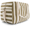 raphael stripes olive greige 2 Sac à langer ou week-end - Raphaël - Rayures olive/greige