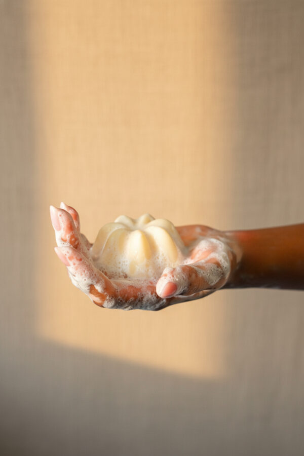 12 (1) Shampoing solide collection - Rhubarbe & sésame