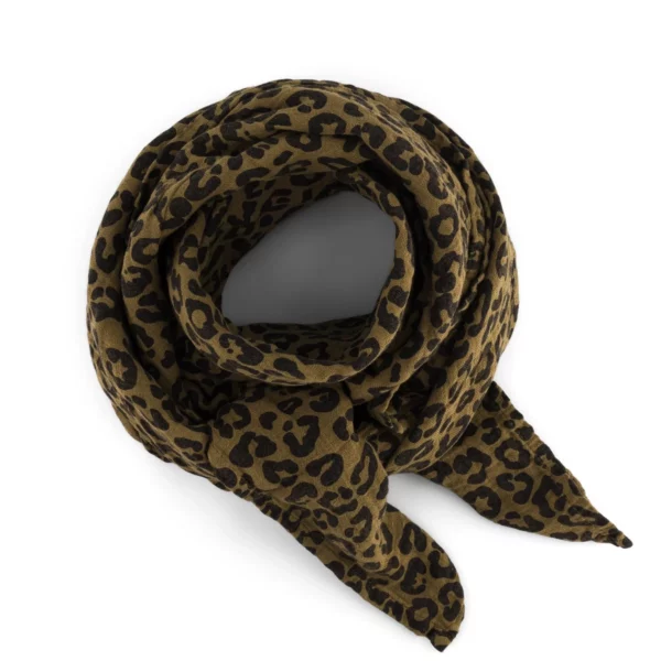 Lange 100 x 100 cm - Bianca - Graou olive