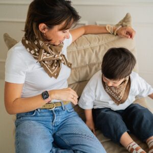 Foulard Oscar - Marron